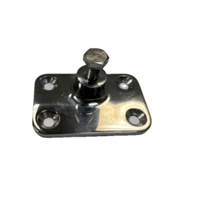 4-hole bracket with center perpendicular post