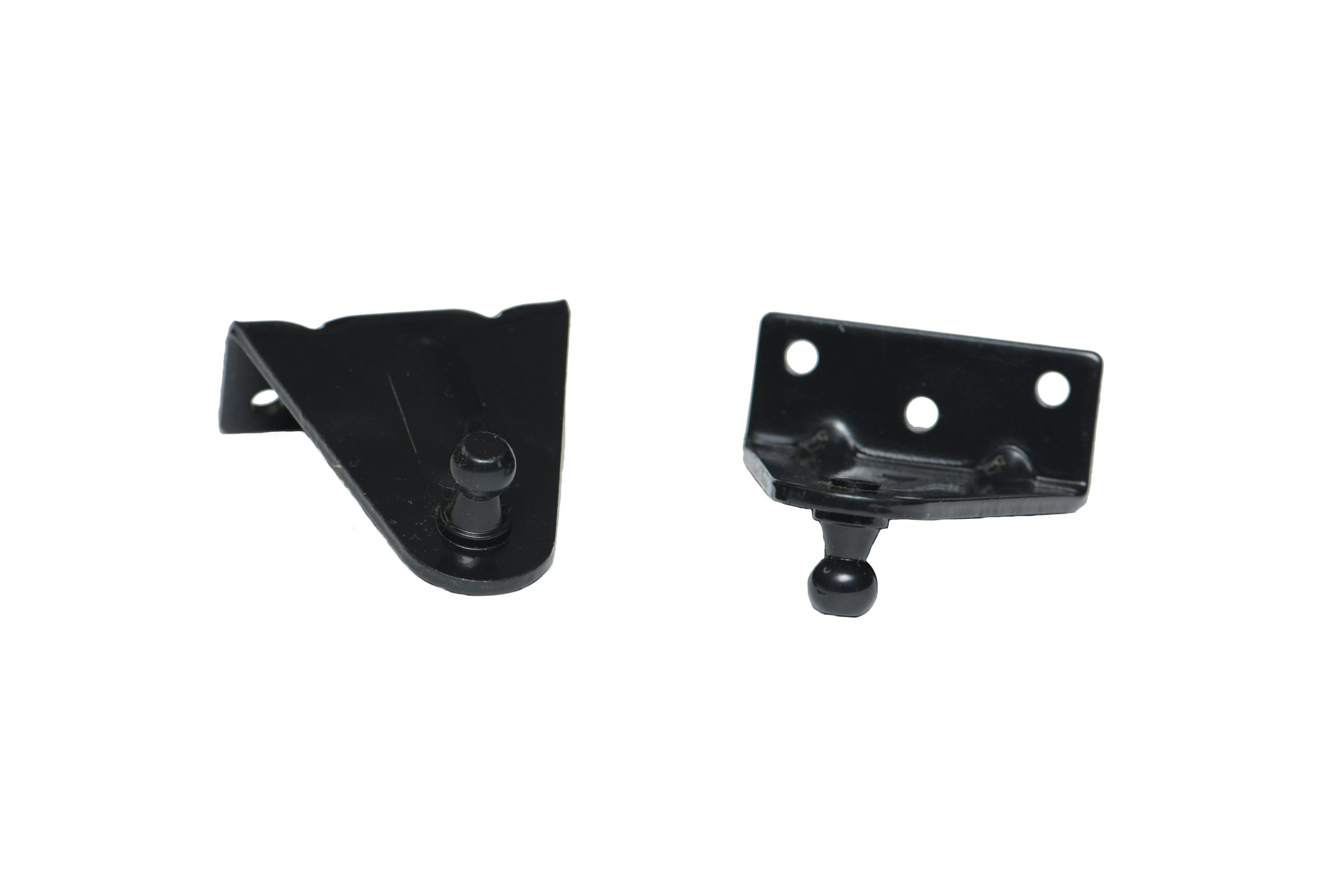 Carbon steel bracket with integrated ball stud